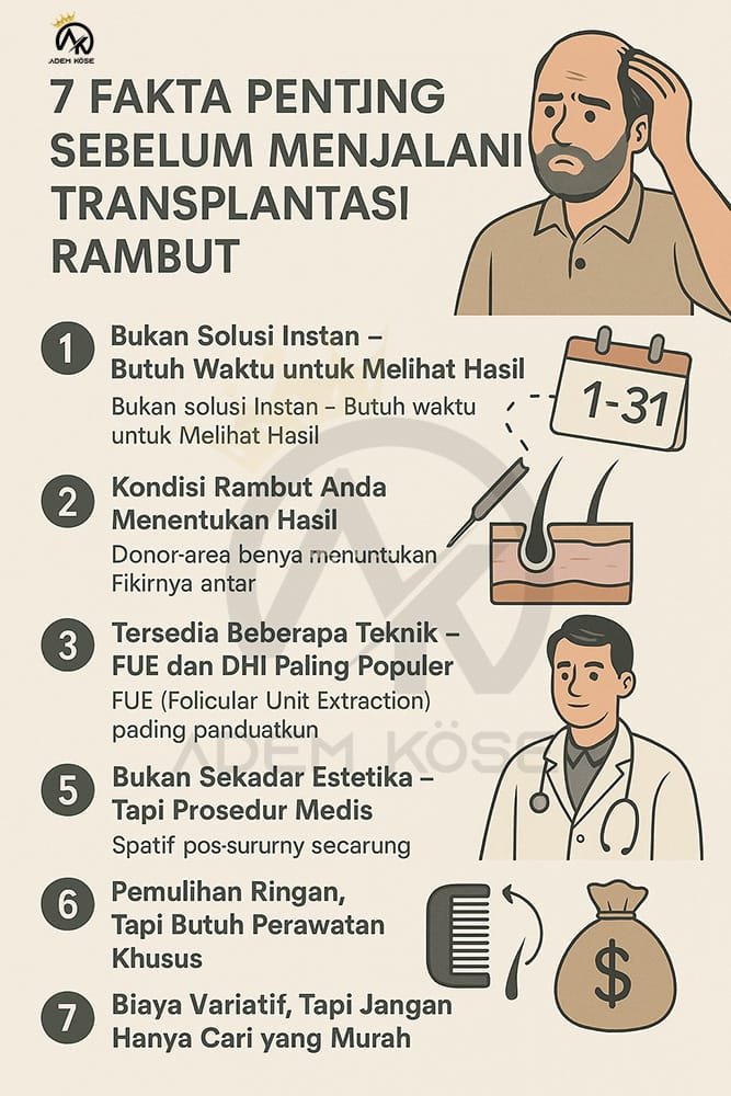 Fakta Transplantasi Rambut